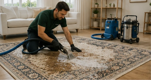 On-site Rug Cleaning in Yarraville
